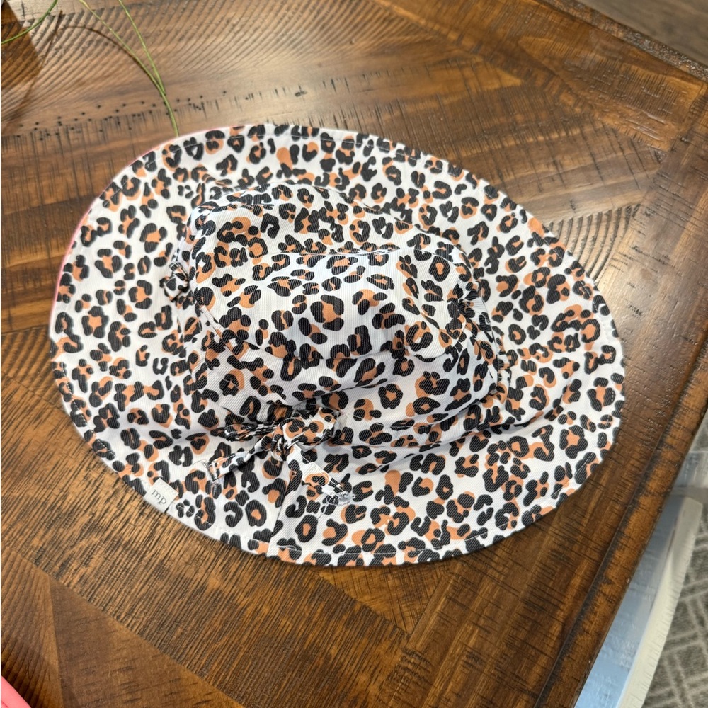 Mud Pie Leopard Pattern Kids Hat